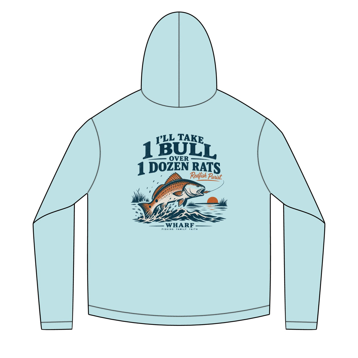 Redfish Purist Solar Hoodie