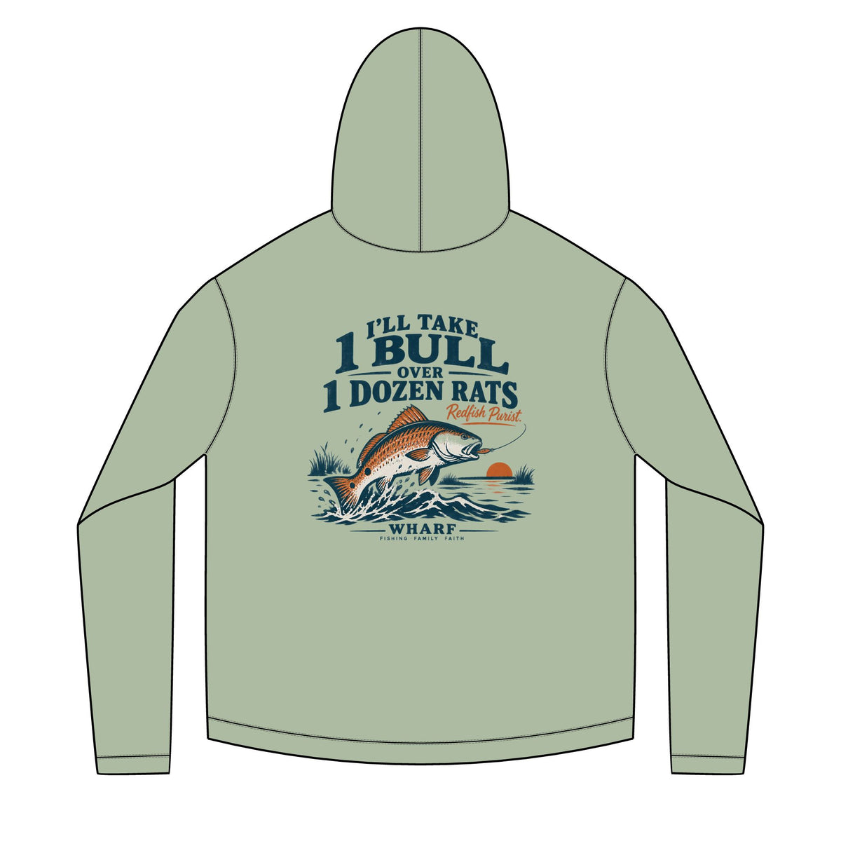 Redfish Purist Solar Hoodie