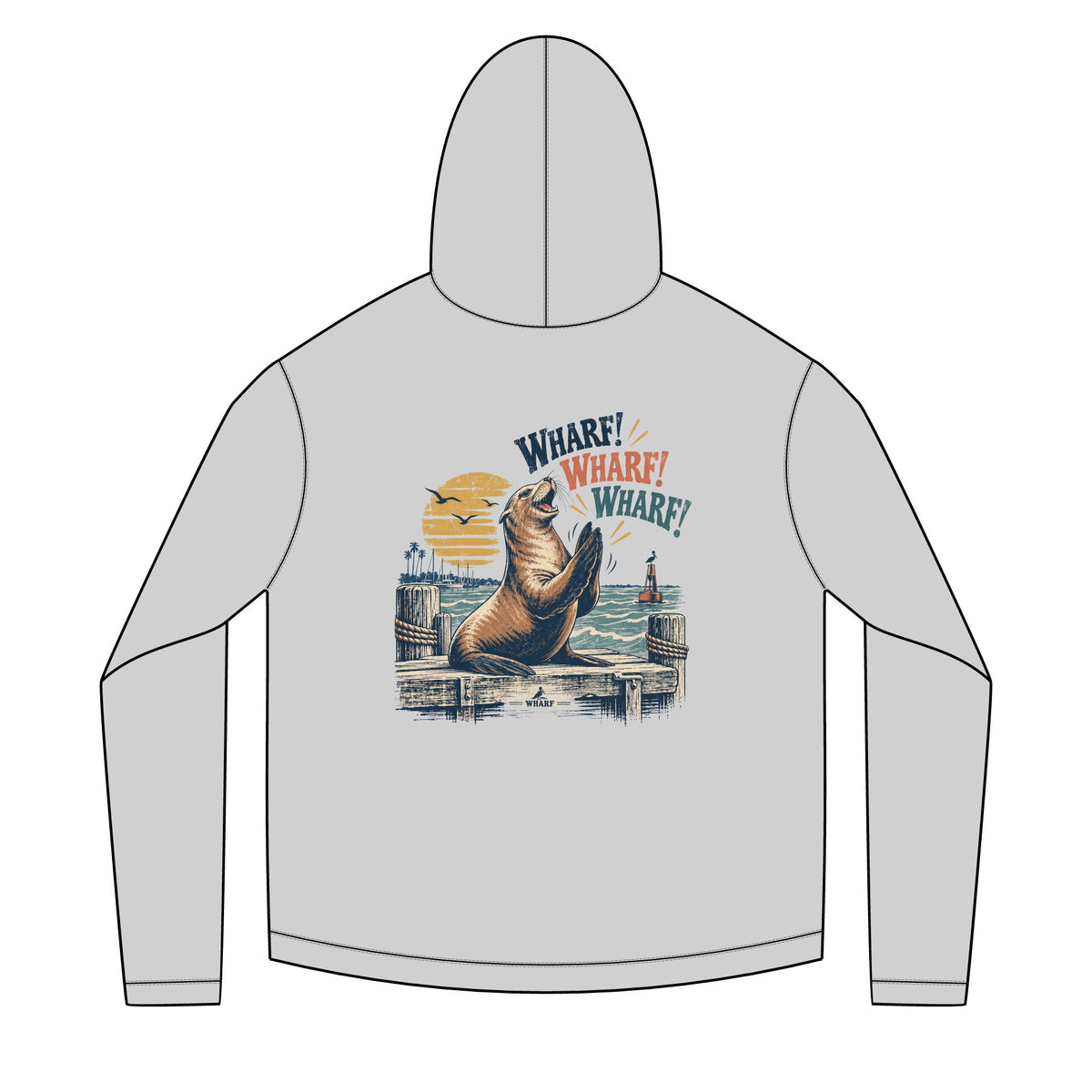 Sea lion Wharf Solar Hoodie
