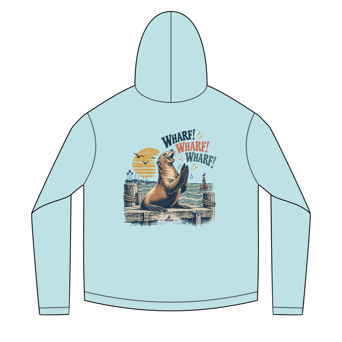 Sea lion Wharf Solar Hoodie
