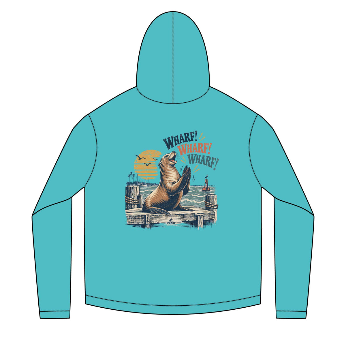 Sea lion Wharf Solar Hoodie