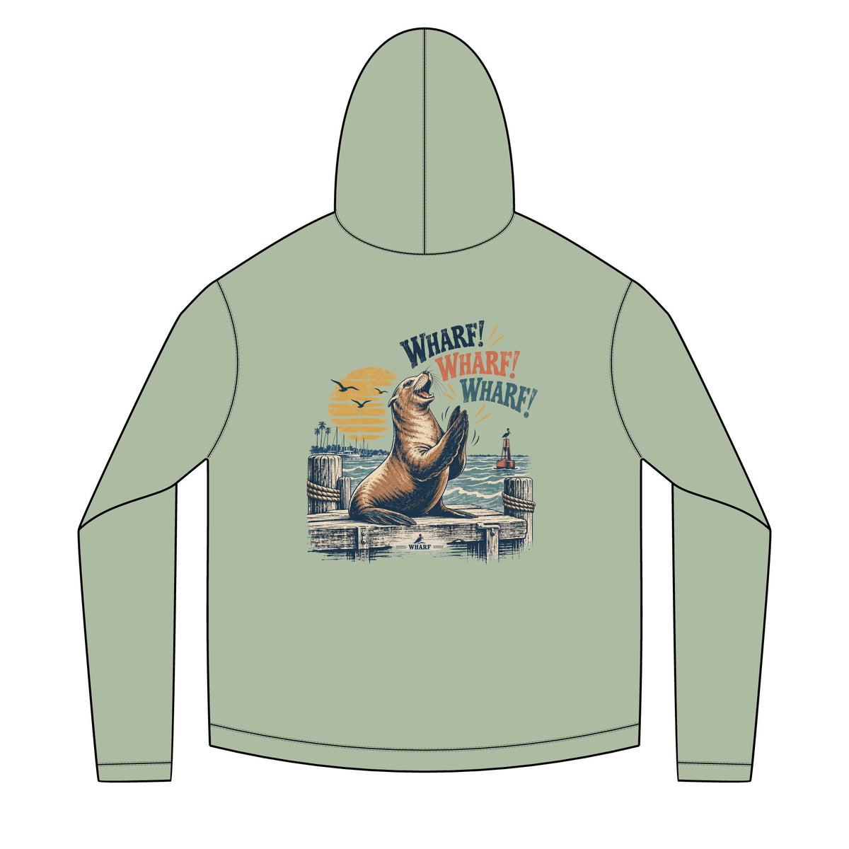Sea lion Wharf Solar Hoodie