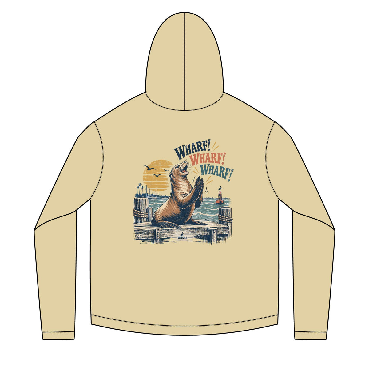 Sea lion Wharf Solar Hoodie