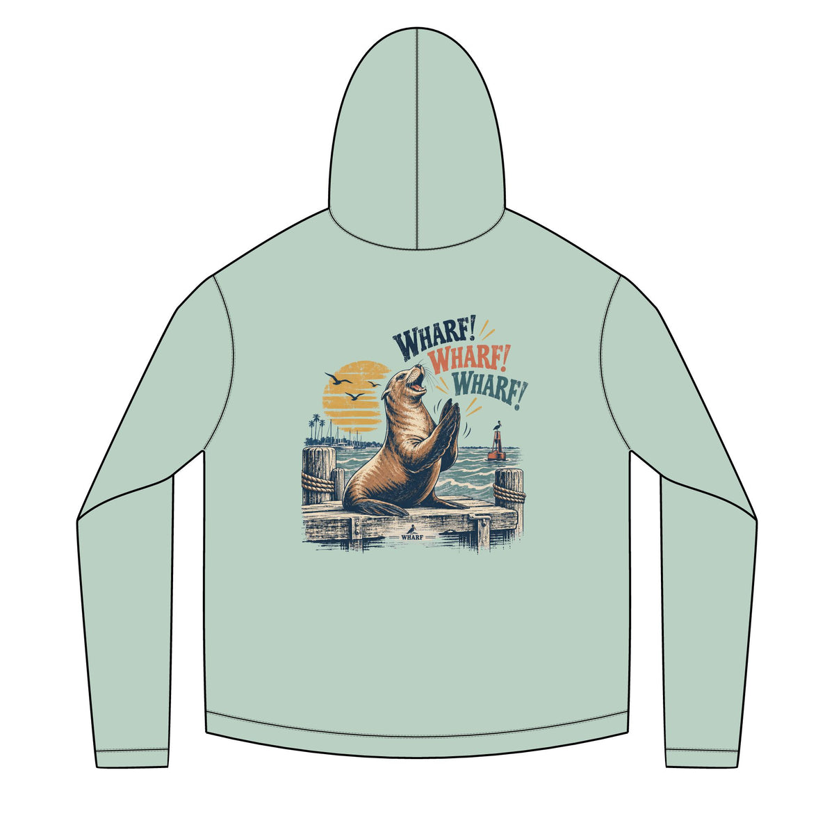Sea lion Wharf Solar Hoodie