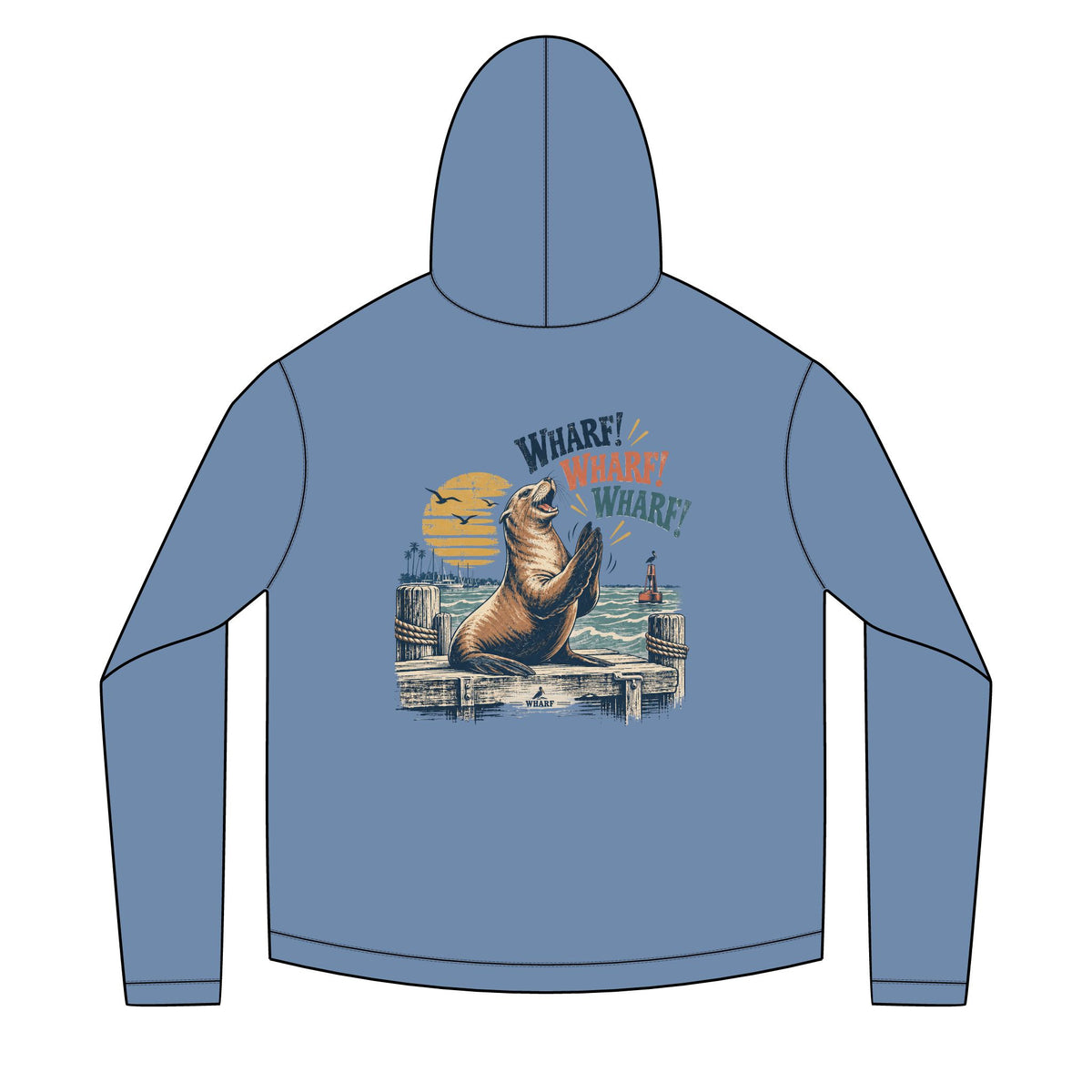 Sea lion Wharf Solar Hoodie