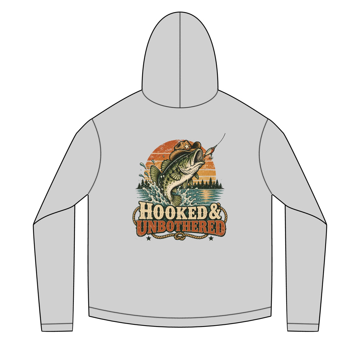 Hooked & Unbothered Solar Hoodie