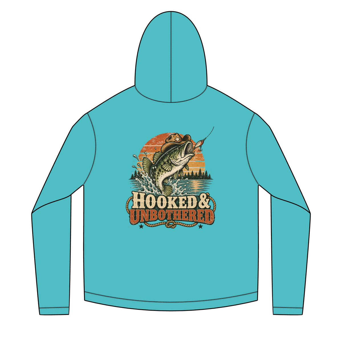 Hooked & Unbothered Solar Hoodie