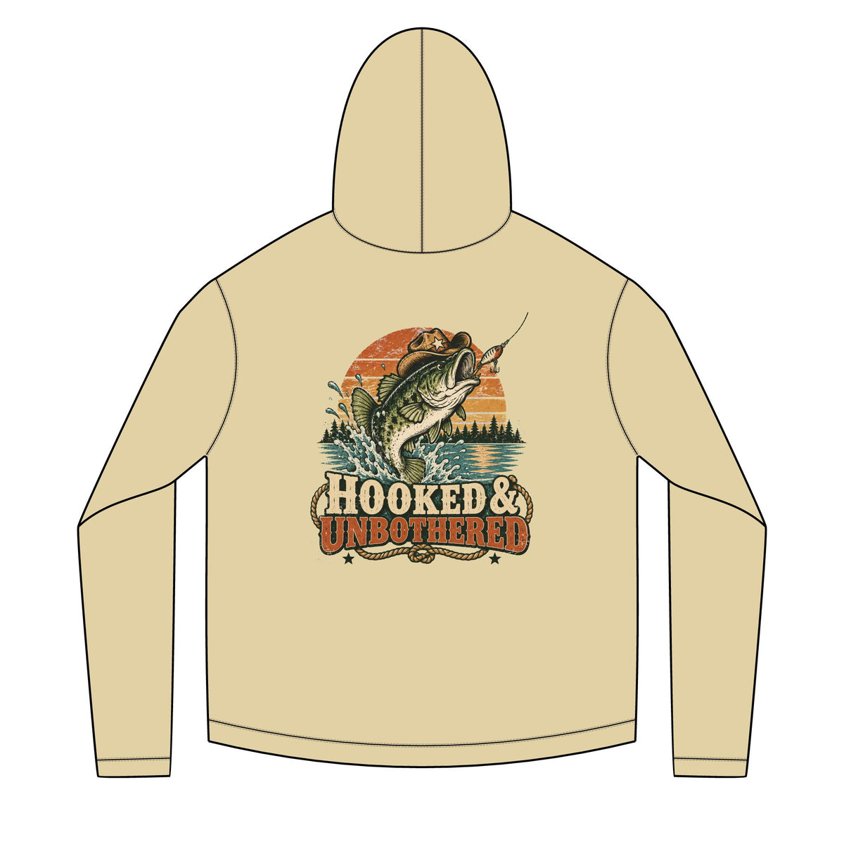 Hooked & Unbothered Solar Hoodie