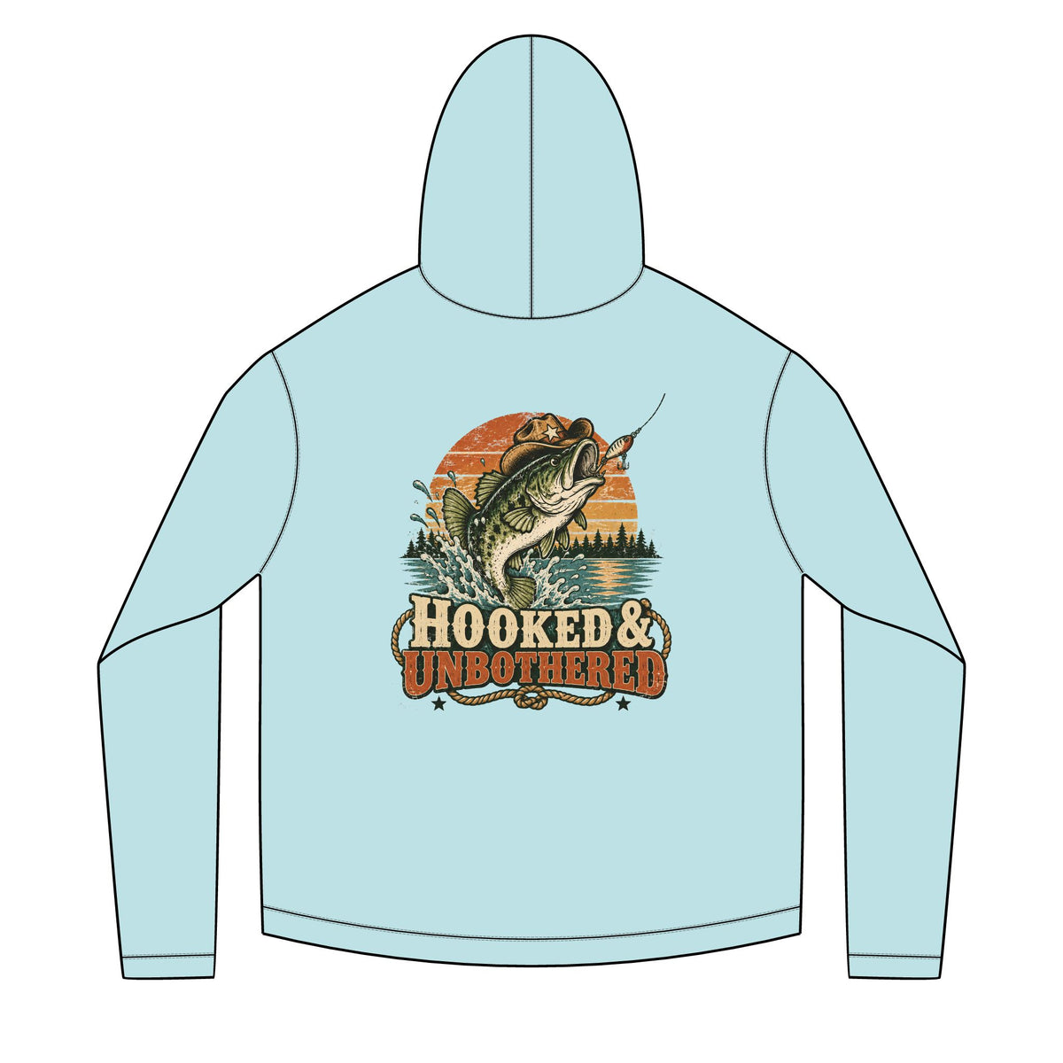Hooked & Unbothered Solar Hoodie