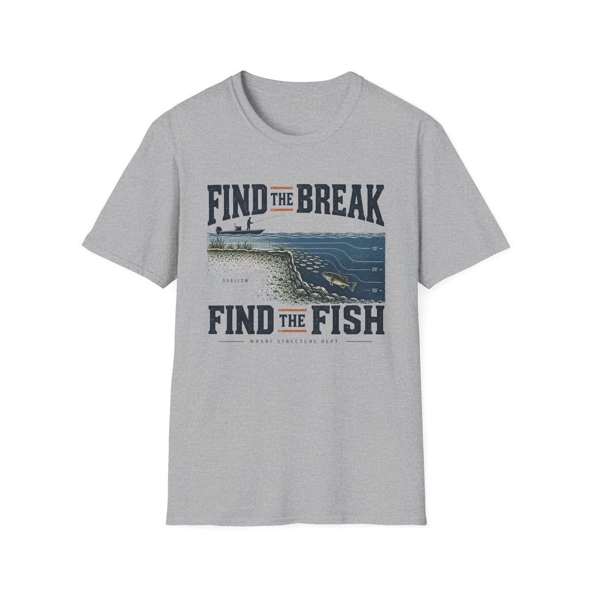 Find The Break Find The Fish T-Shirt