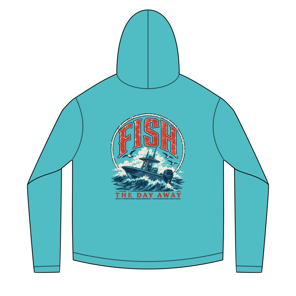 Fish the Day Away Solar Hoodie
