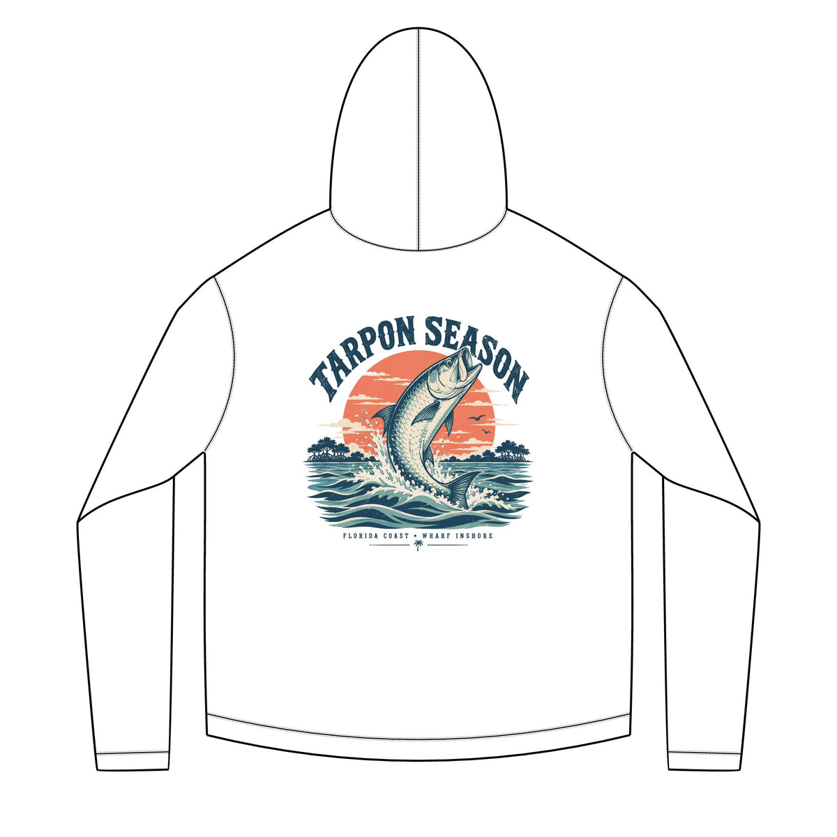 Tarpon Season Solar Hoodie