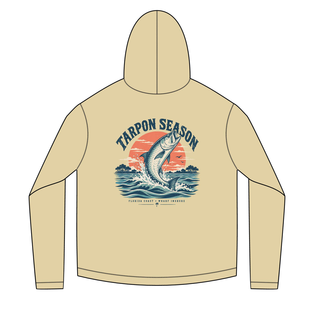 Tarpon Season Solar Hoodie