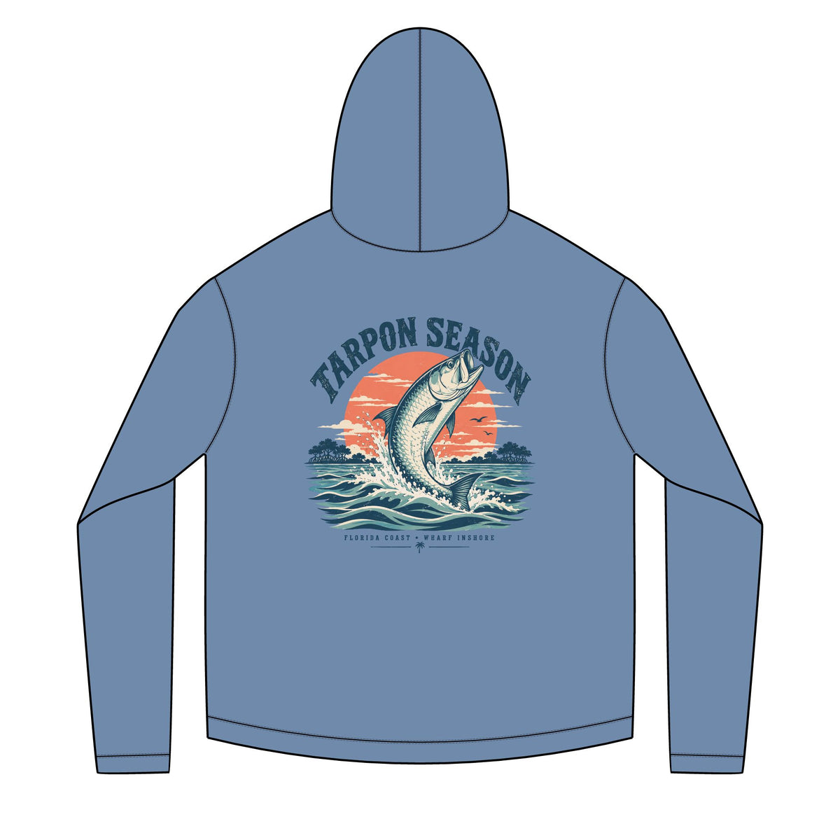 Tarpon Season Solar Hoodie
