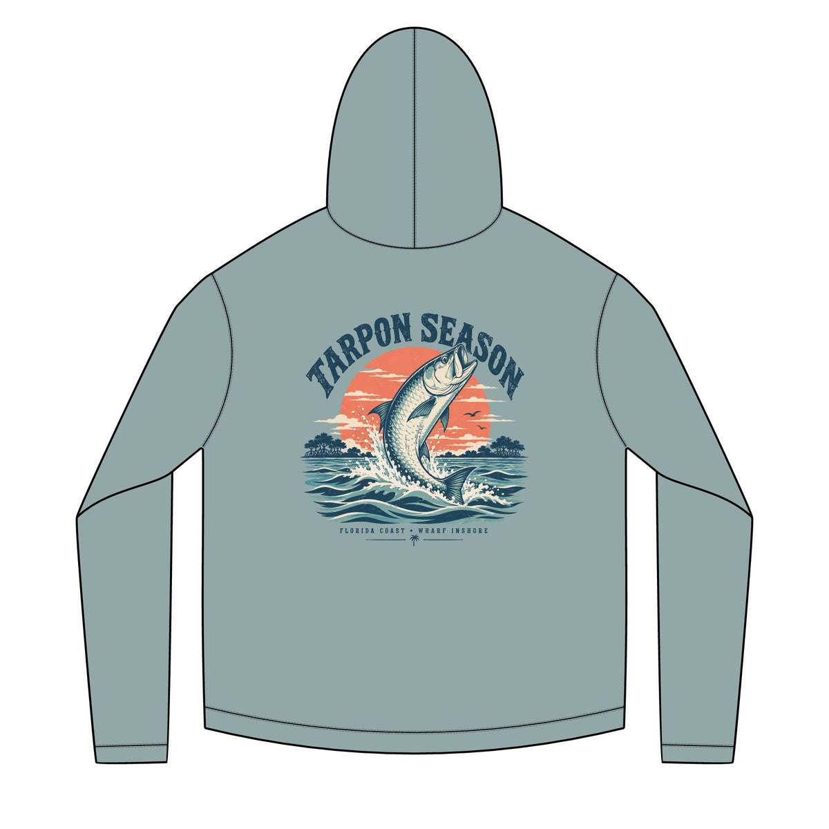 Tarpon Season Solar Hoodie