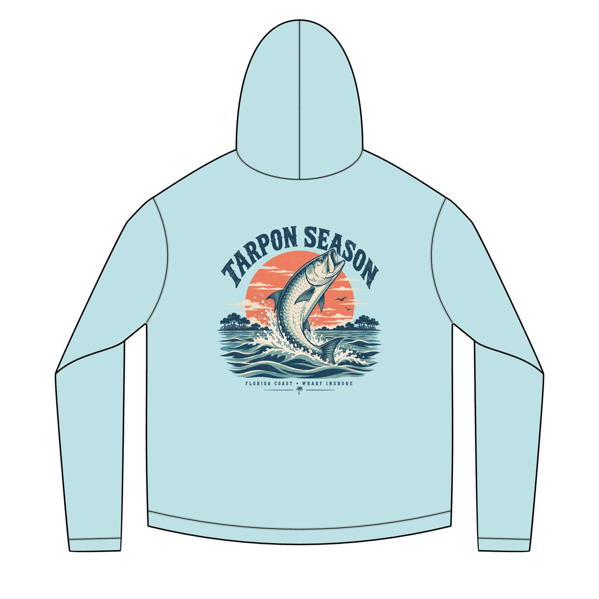Tarpon Season Solar Hoodie
