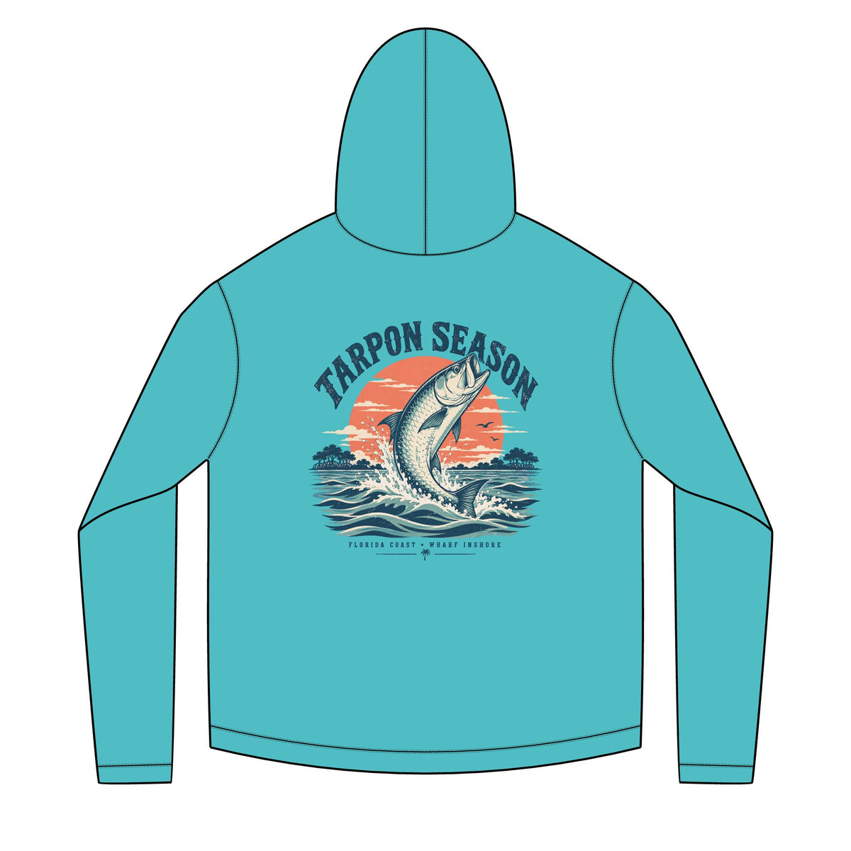 Tarpon Season Solar Hoodie
