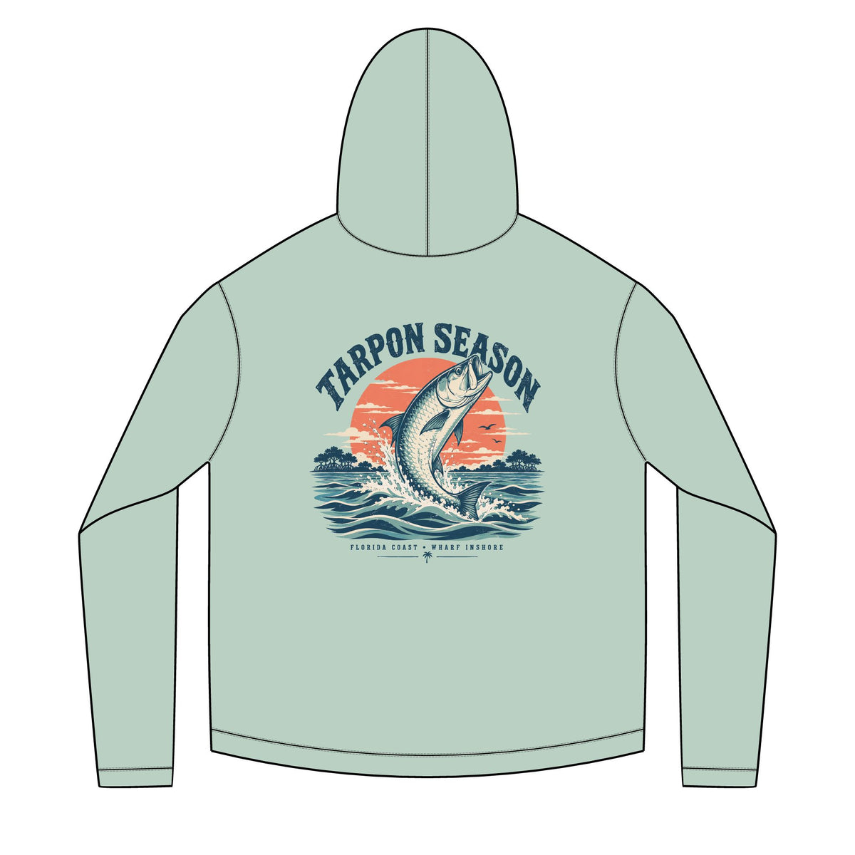 Tarpon Season Solar Hoodie