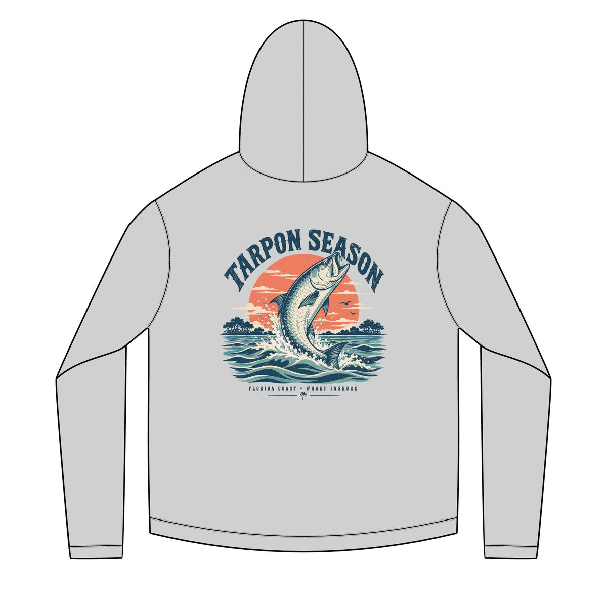 Tarpon Season Solar Hoodie