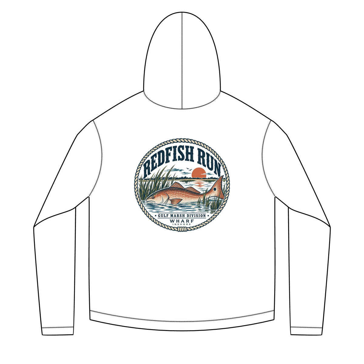 Redfish Run Solar Hoodie
