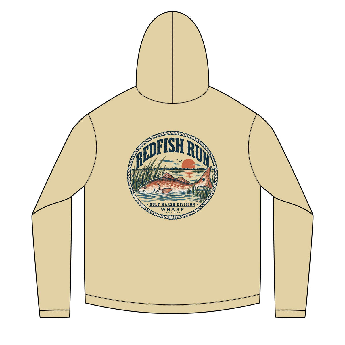 Redfish Run Solar Hoodie