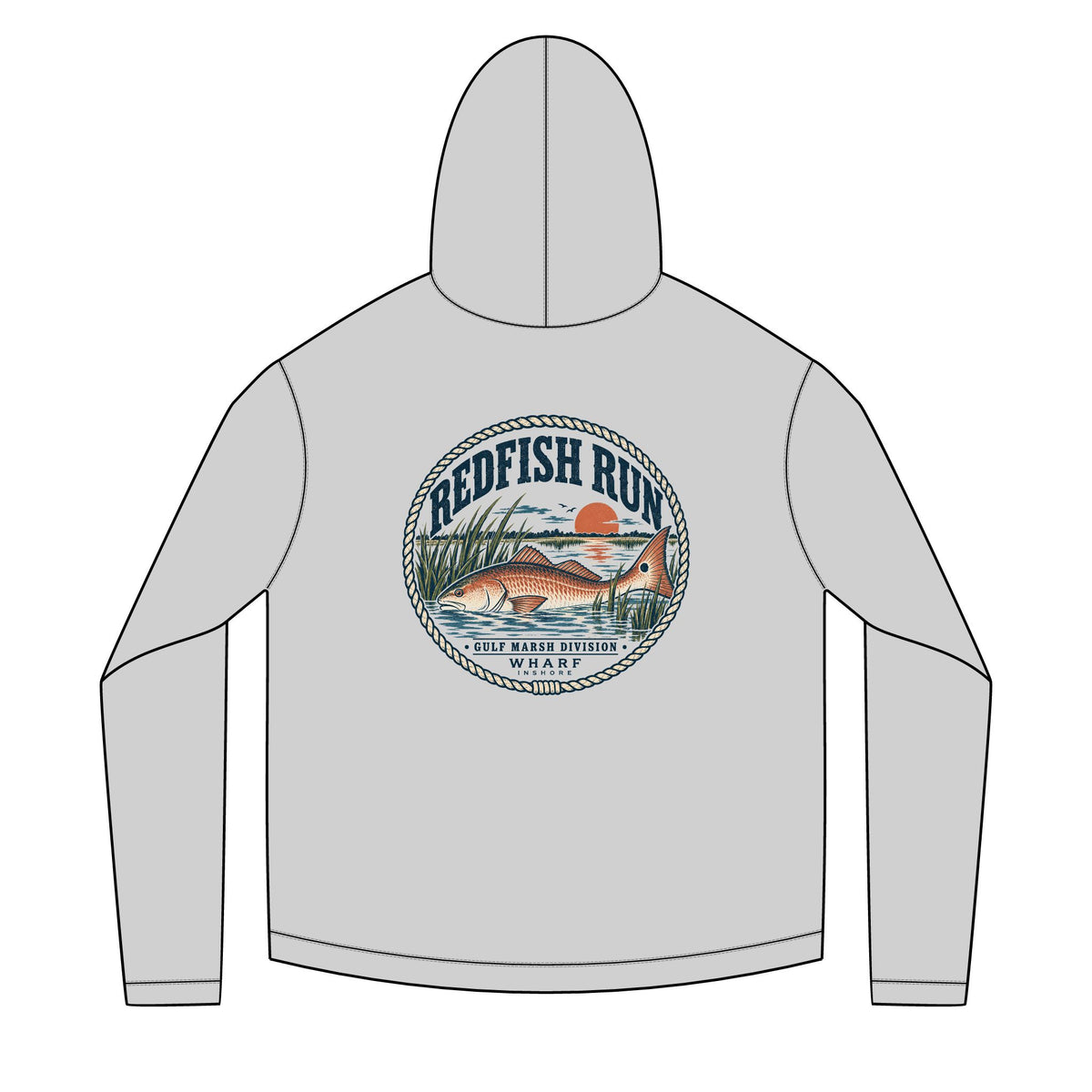 Redfish Run Solar Hoodie