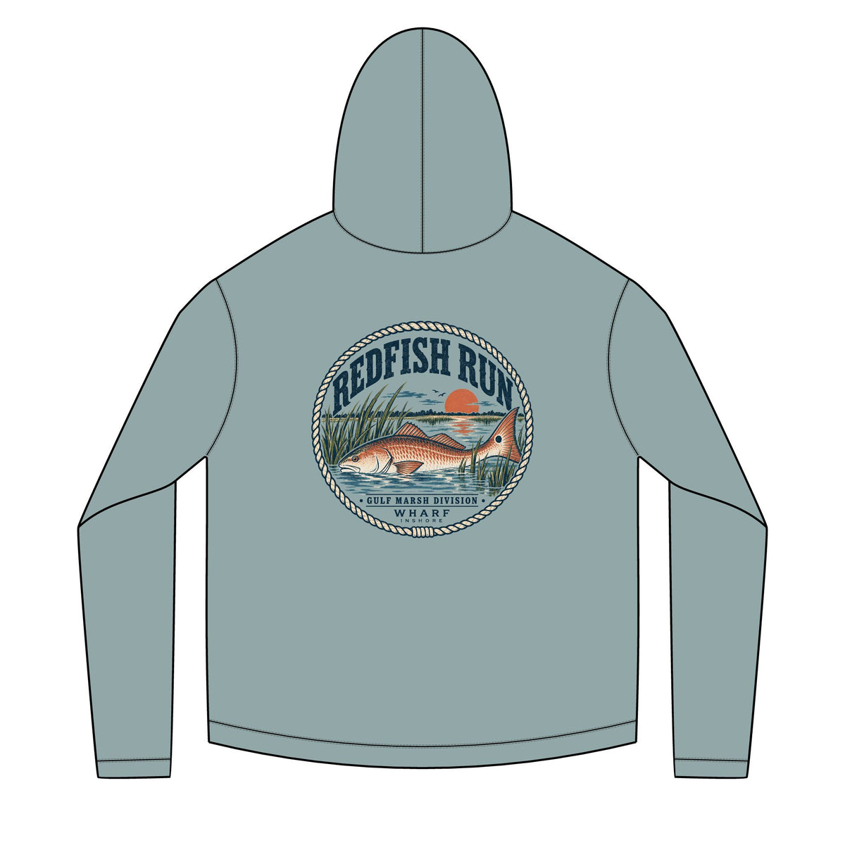 Redfish Run Solar Hoodie