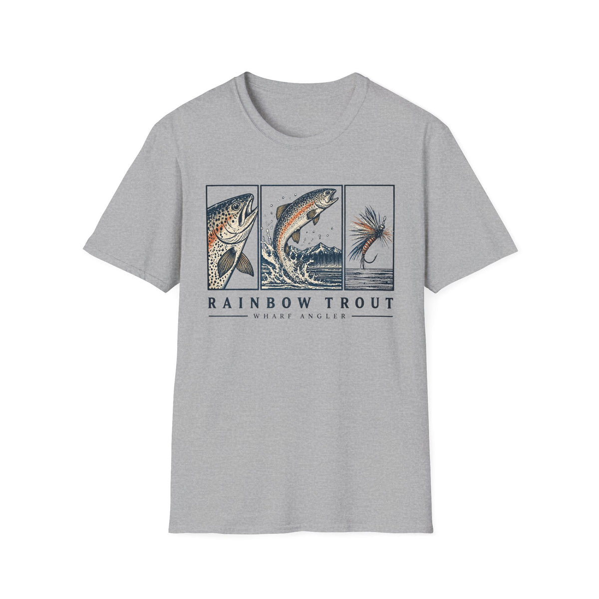 Rainbow Trout Colored T-Shirt