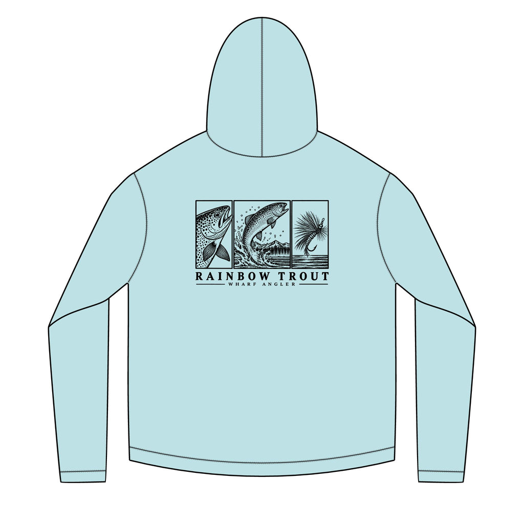 Rainbow Trout Solar Hoodie