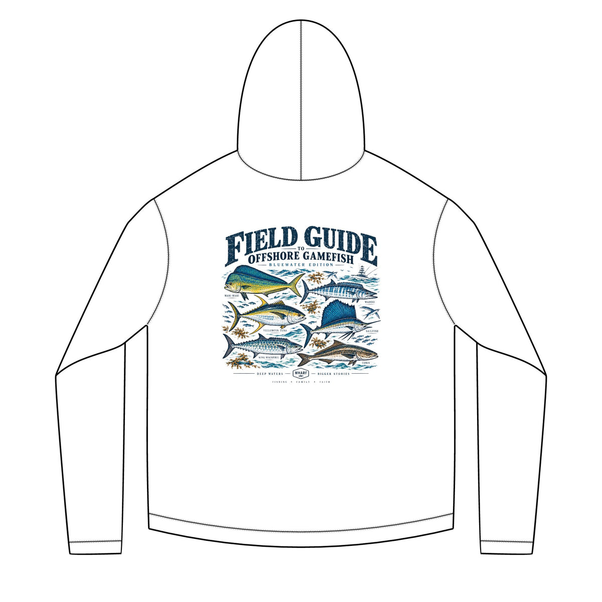 Field Guide to Offshore Gamefish Solar Hoodie