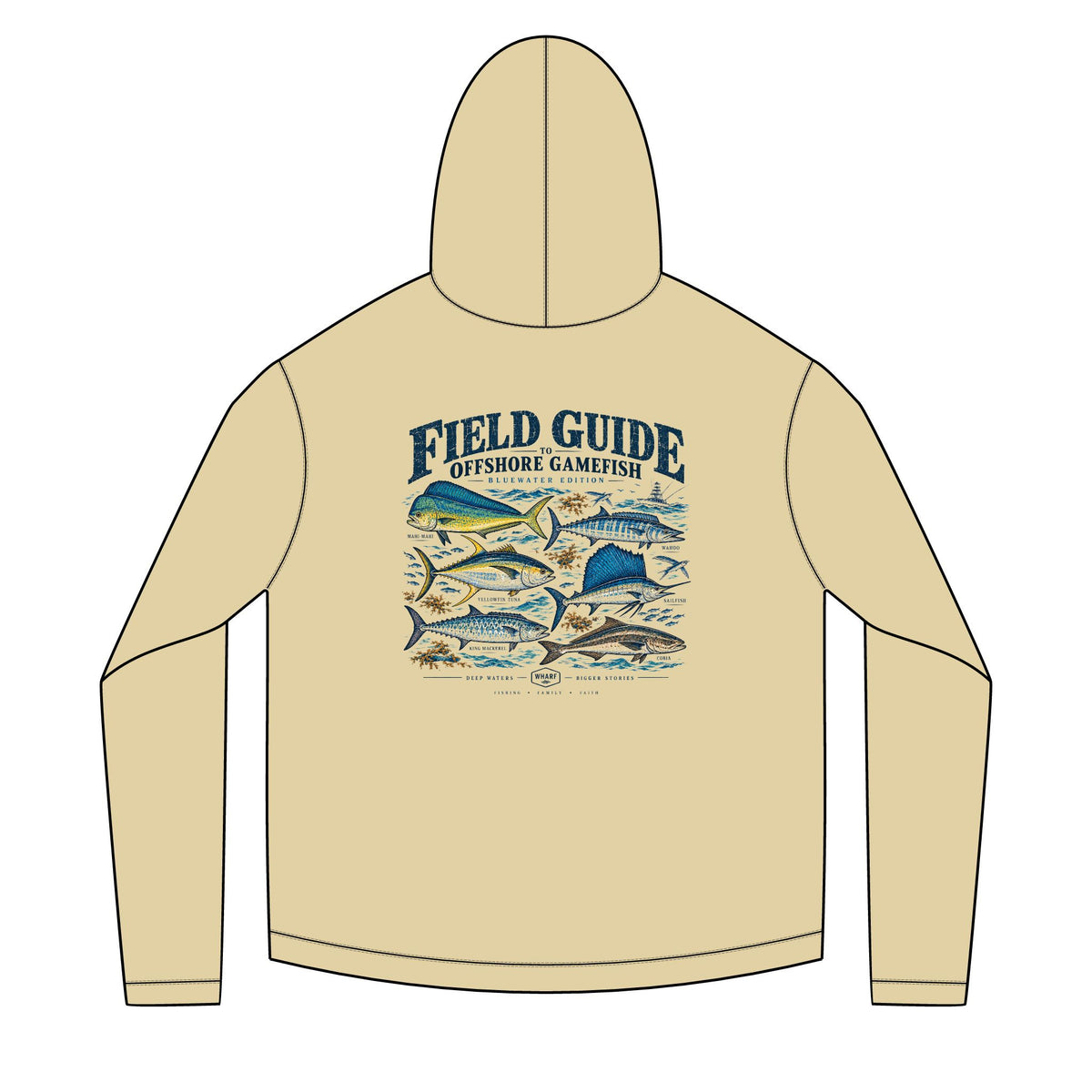 Field Guide to Offshore Gamefish Solar Hoodie