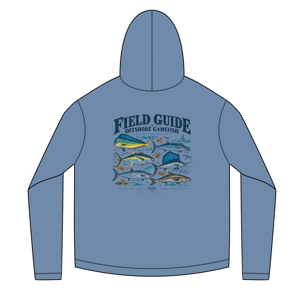 Field Guide to Offshore Gamefish Solar Hoodie