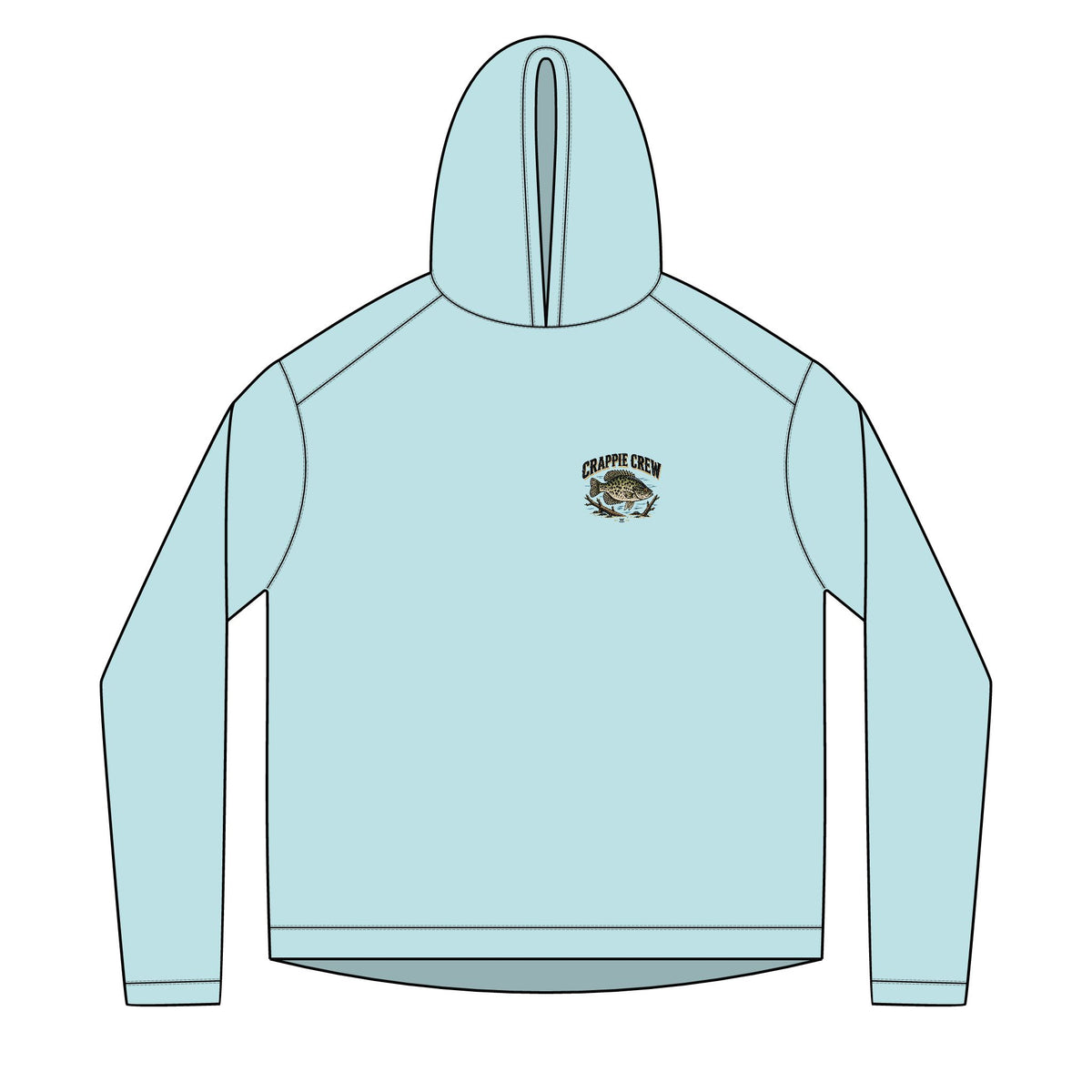 Crappie Crew Solar Hoodie