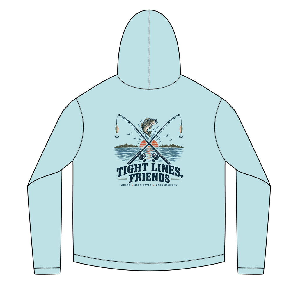 tight lines friends Solar Hoodie