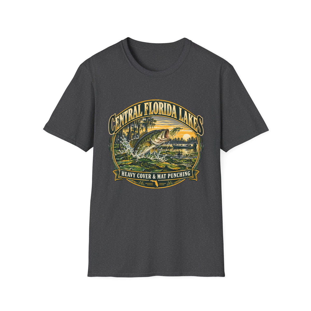 Central Florida Lakes Fishing T-Shirt