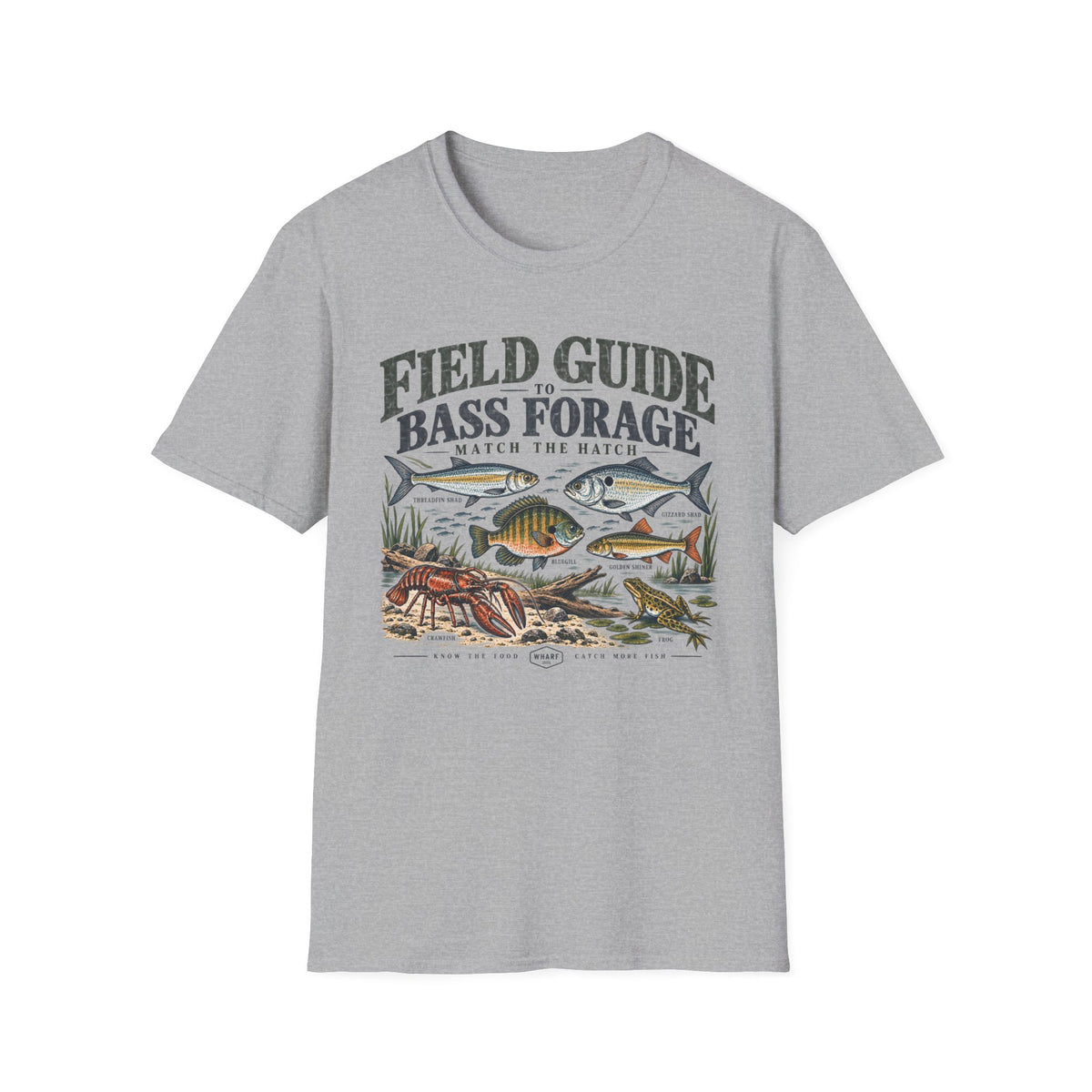 Field Guide To Bass Forage T-Shirt