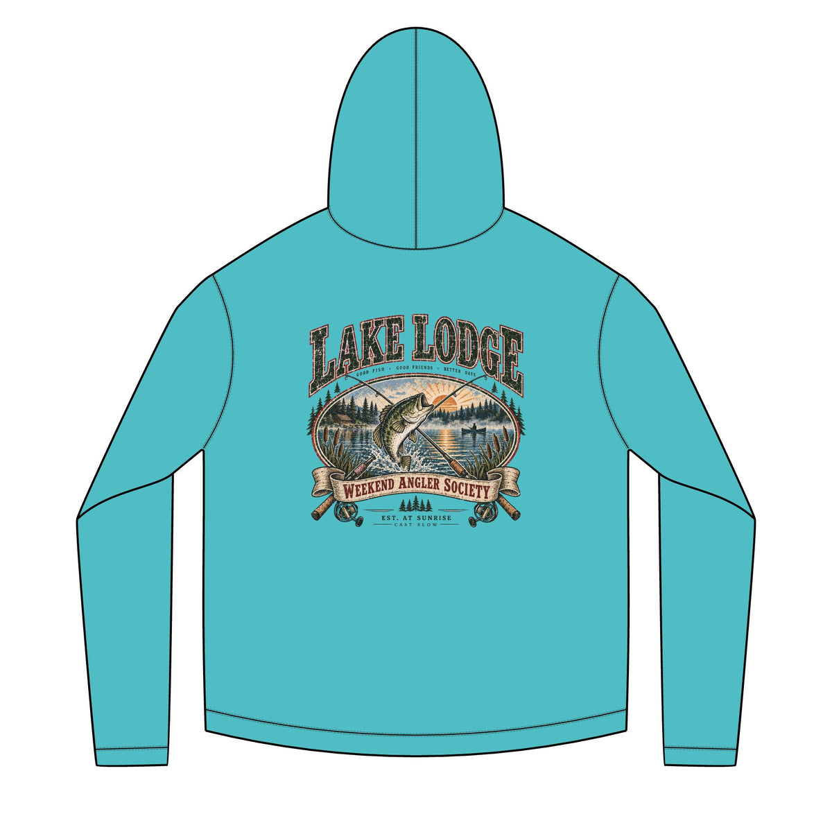 Lake Lodge Solar Hoodie