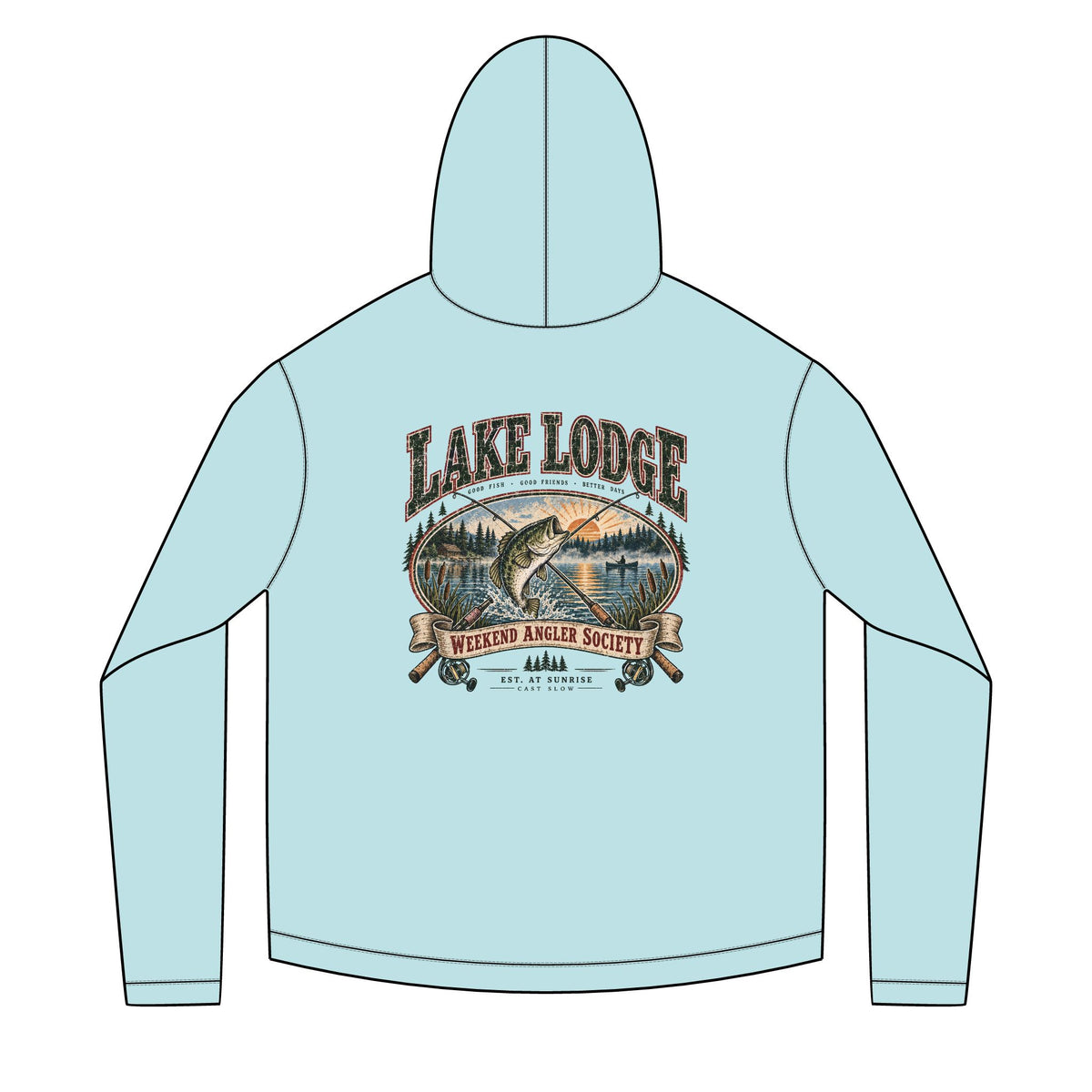 Lake Lodge Solar Hoodie