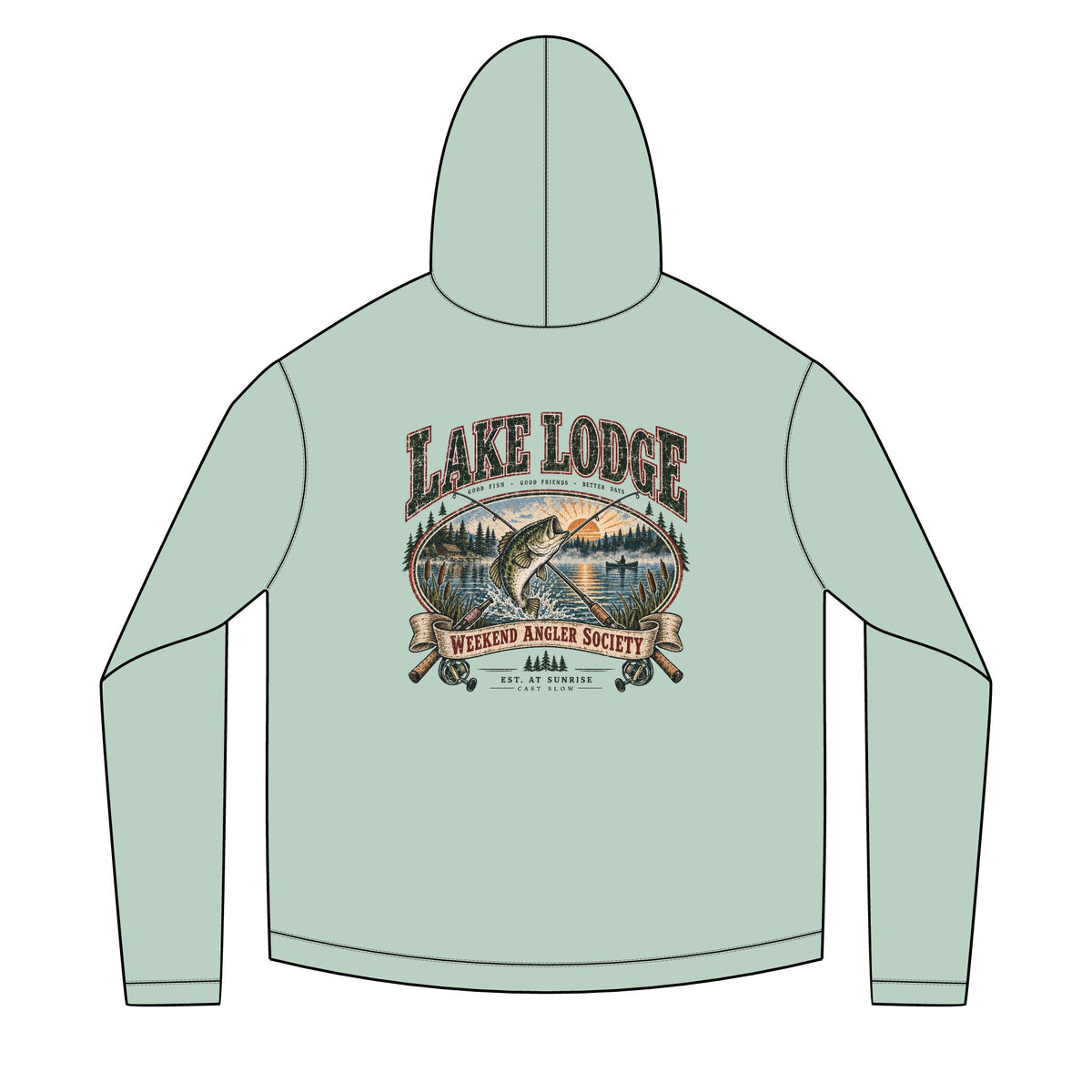 Lake Lodge Solar Hoodie