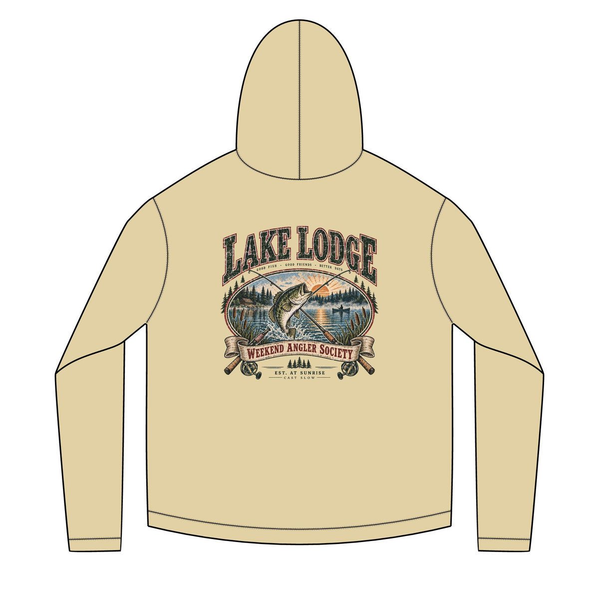Lake Lodge Solar Hoodie