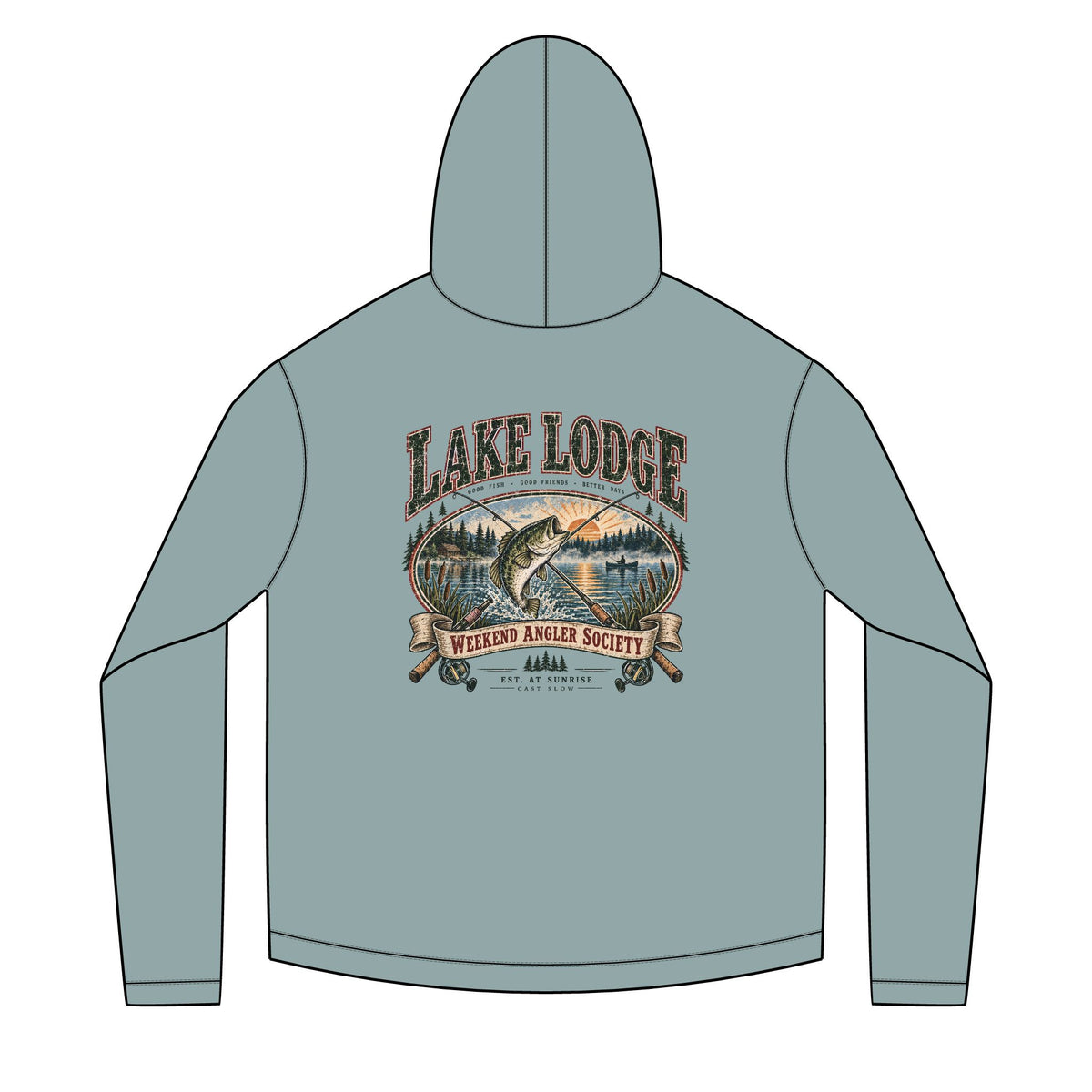 Lake Lodge Solar Hoodie