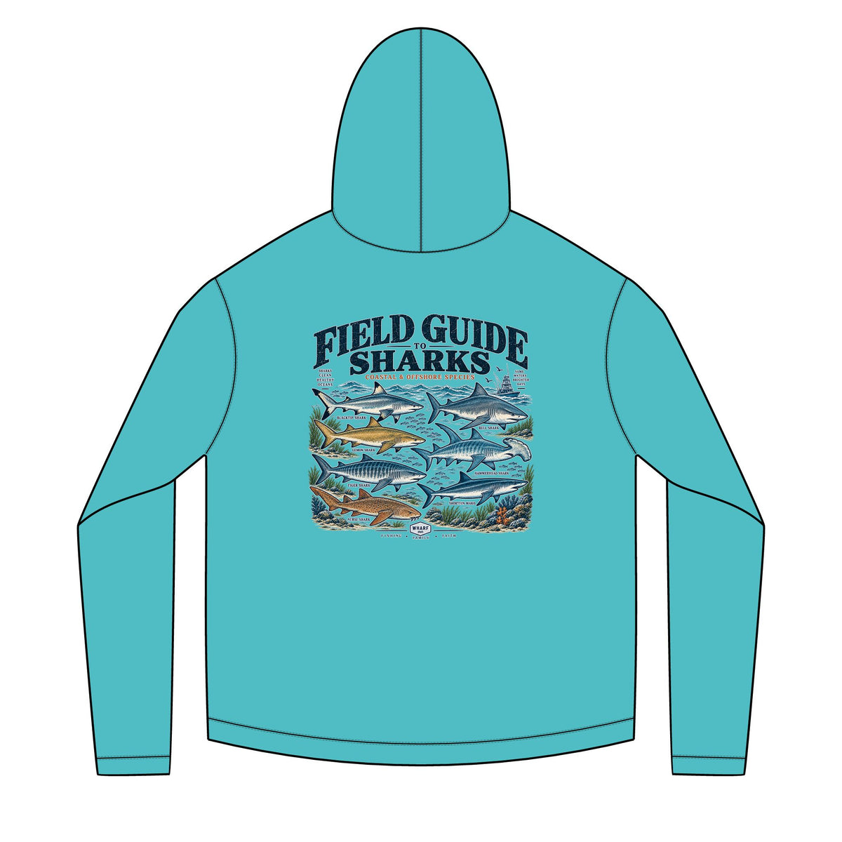Field Guide Sharks Solar Hoodie