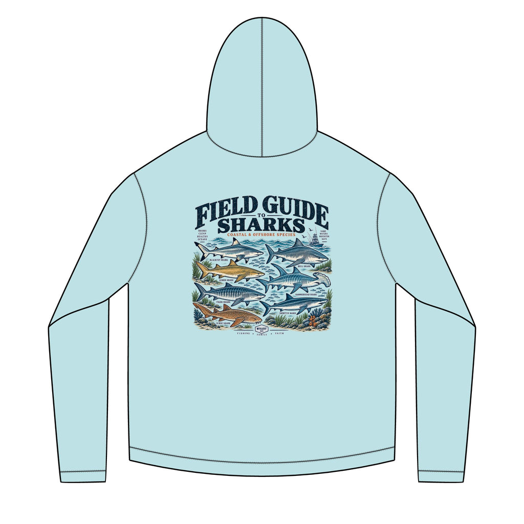 Field Guide Sharks Solar Hoodie