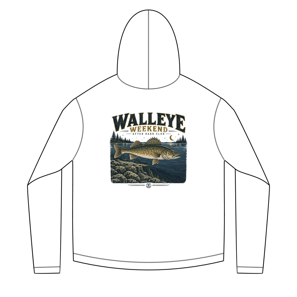 Walleye Weekend Solar Hoodie