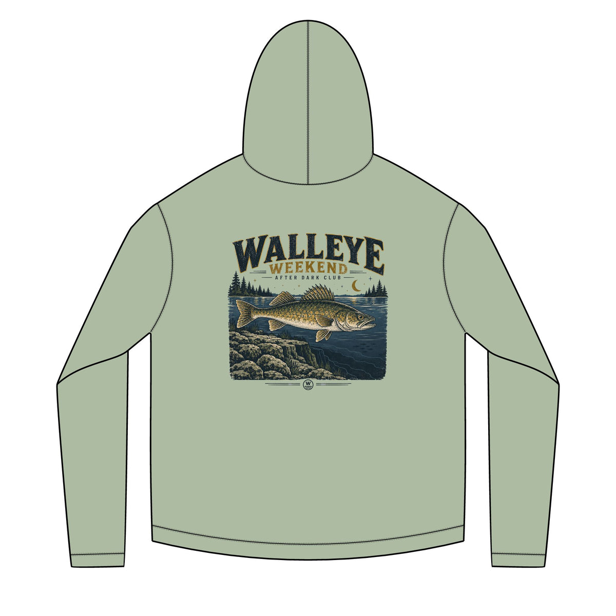 Walleye Weekend Solar Hoodie
