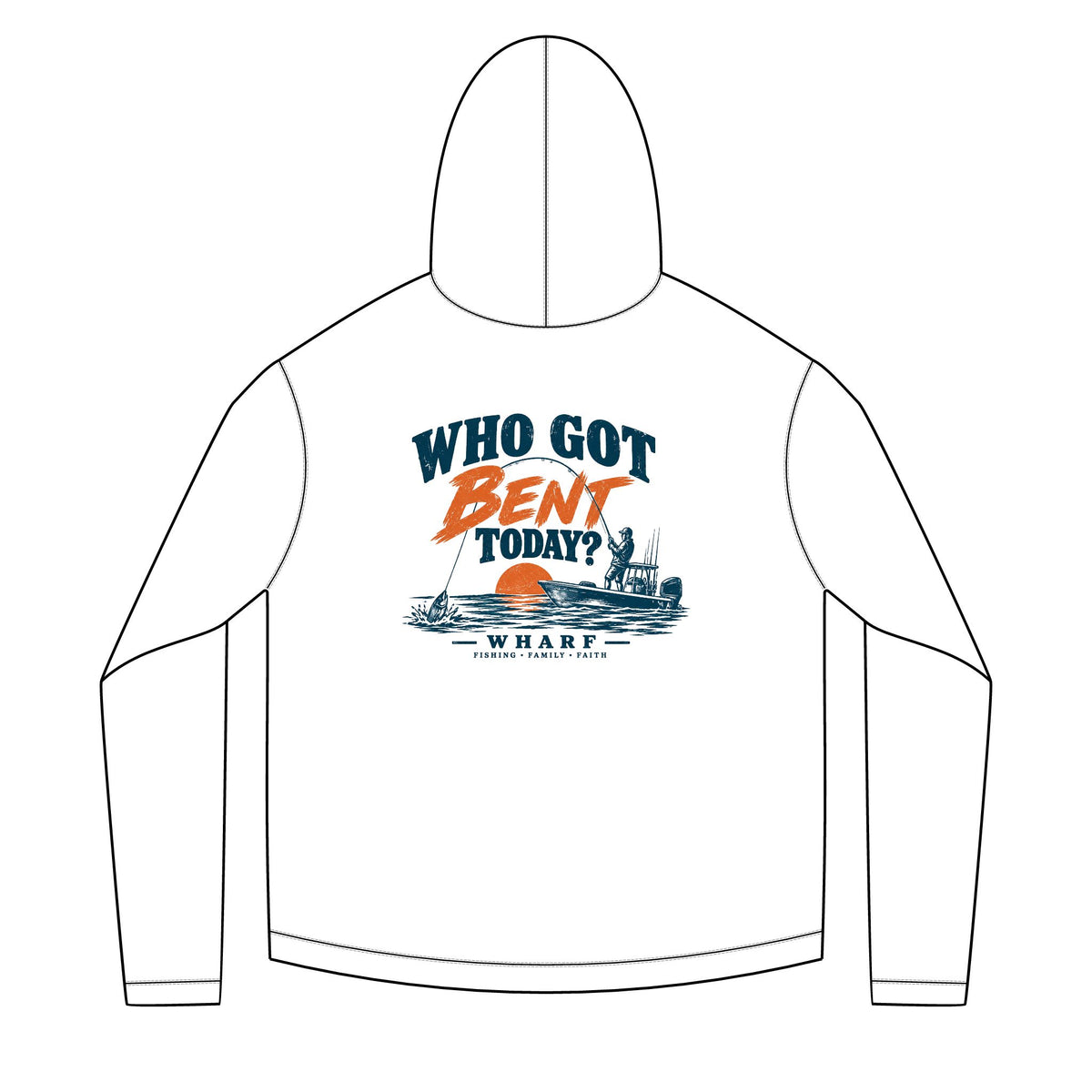 Who Got Bent Today Solar Hoodie