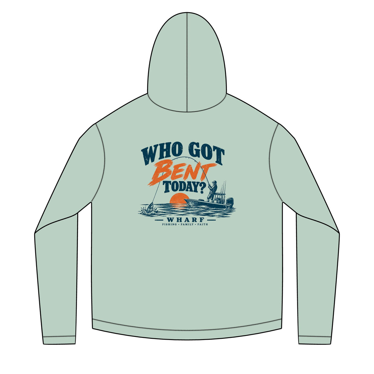 Who Got Bent Today Solar Hoodie