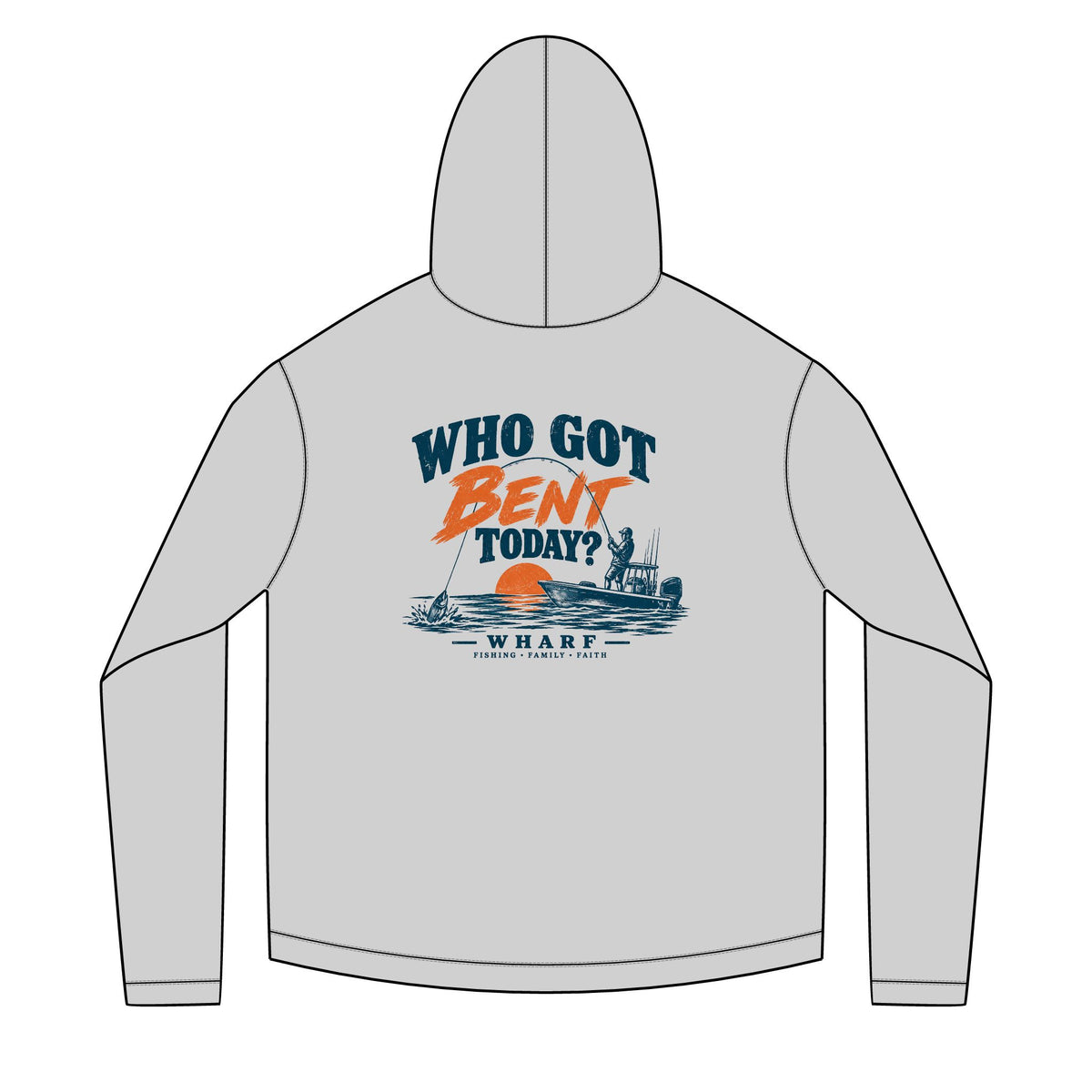 Who Got Bent Today Solar Hoodie