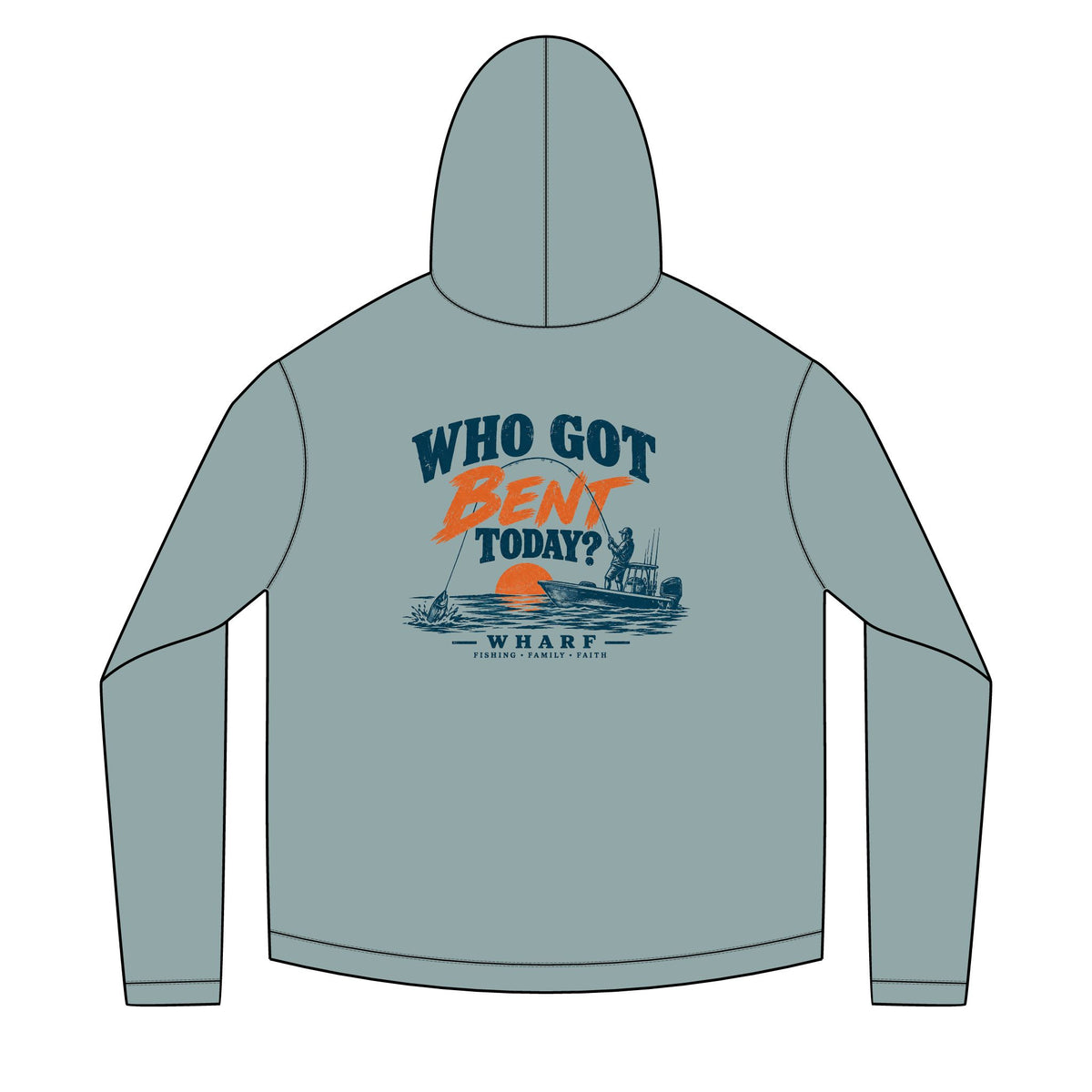 Who Got Bent Today Solar Hoodie