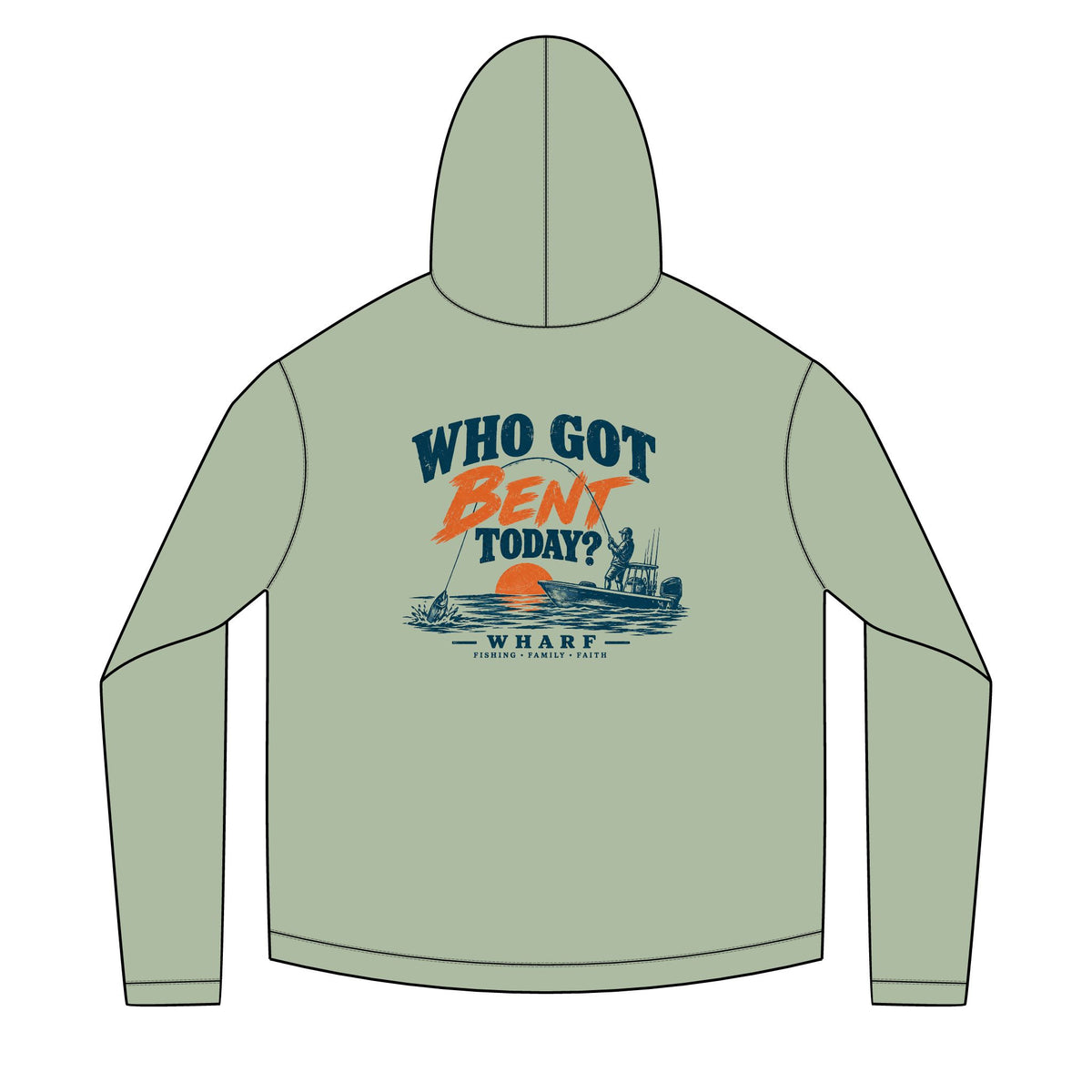 Who Got Bent Today Solar Hoodie